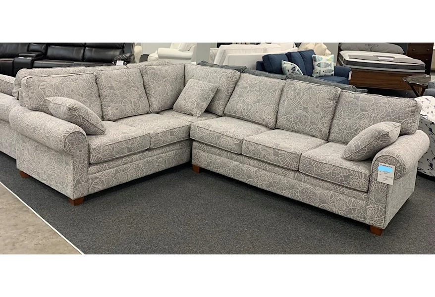412-912 Sectional 2 Piece Sleeper Sectional by Stanley Chair Company at Furniture Fair - North Carolina