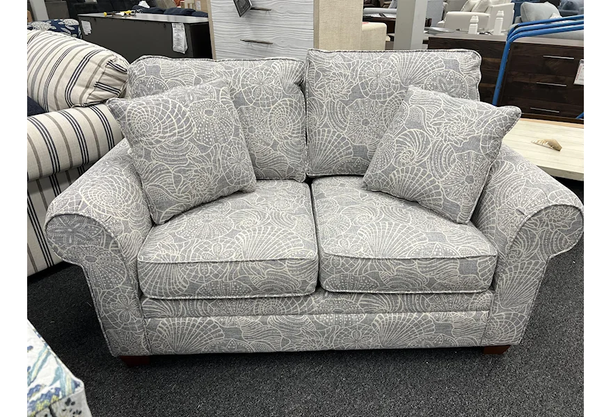 912Turquoise Hop Stone Loveseat by Stanley Chair Company at Furniture Fair - North Carolina