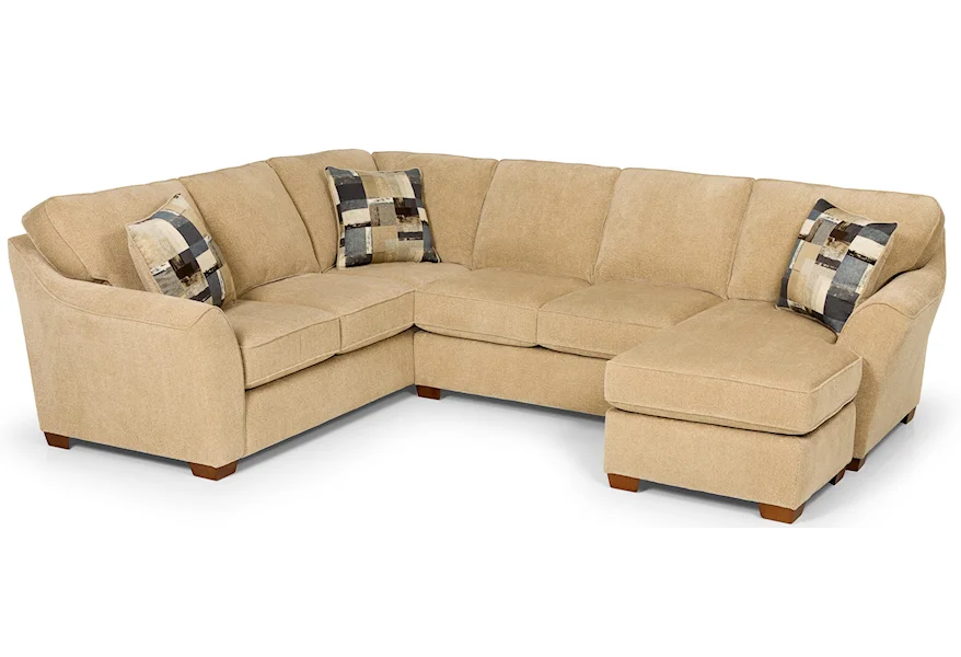 112 L Shaped Sectional by Stanton at Wilson's Furniture