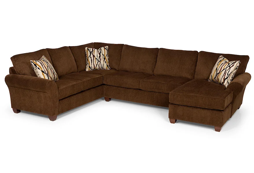 320 Sectional Sofa by Sunset Home at Sadler's Home Furnishings