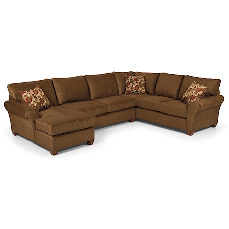 Transitional Sectional Sofa