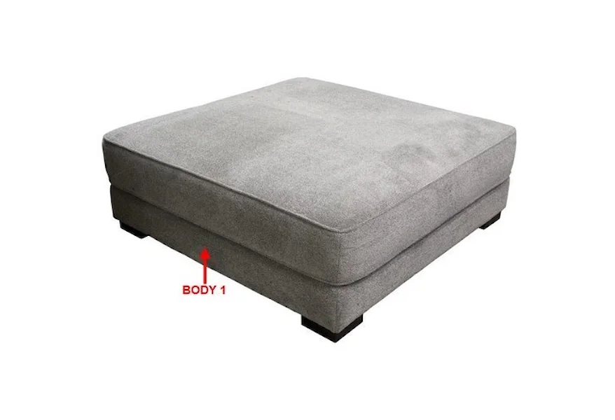 338 XL Square Cocktail Ottoman by Stanton at Wilson's Furniture