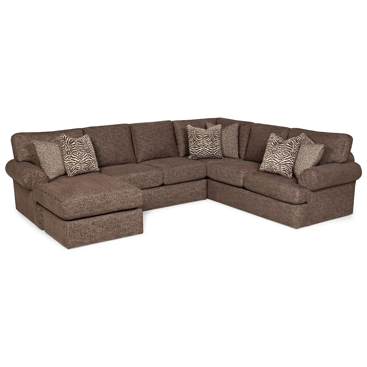 Sunset Home 371 5-Seat Sectional Sofa w/ LAF Chaise
