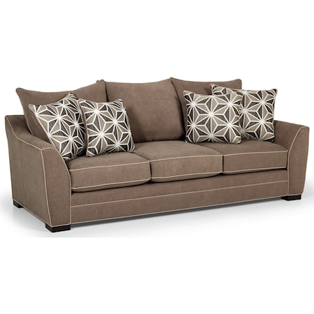 Casual Sofa with Welt Cord Trim