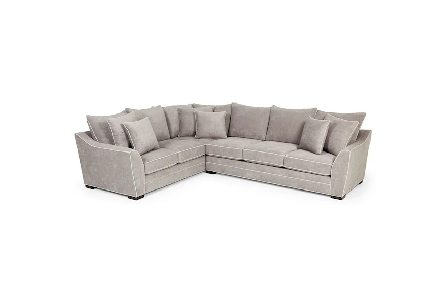 378 2-Piece Sectional by Sunset Home at Sadler's Home Furnishings