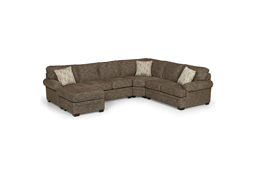 422 5 Seat Sectional Sofa by Stanton at Wilson's Furniture