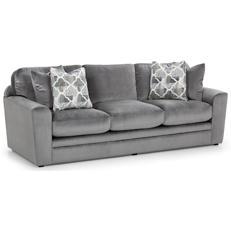 Casual Sofa with Feather Cushions