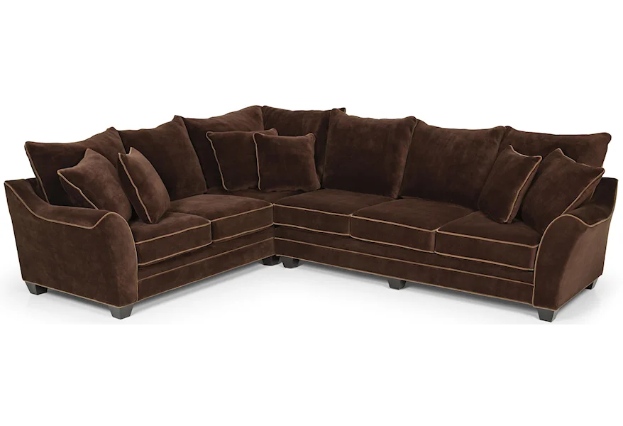 456 Sectional Sofa  by Stanton at Wilson's Furniture