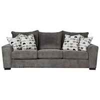 Contemporary 103 Inch Sofa with Deep Seats