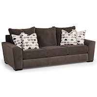 Contemporary 103 Inch Sofa with Deep Seats