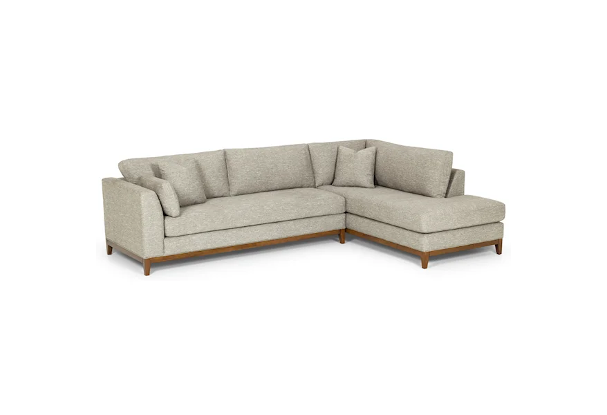 499 2-Piece Sectional w/ Chaise by Sunset Home at Sadler's Home Furnishings