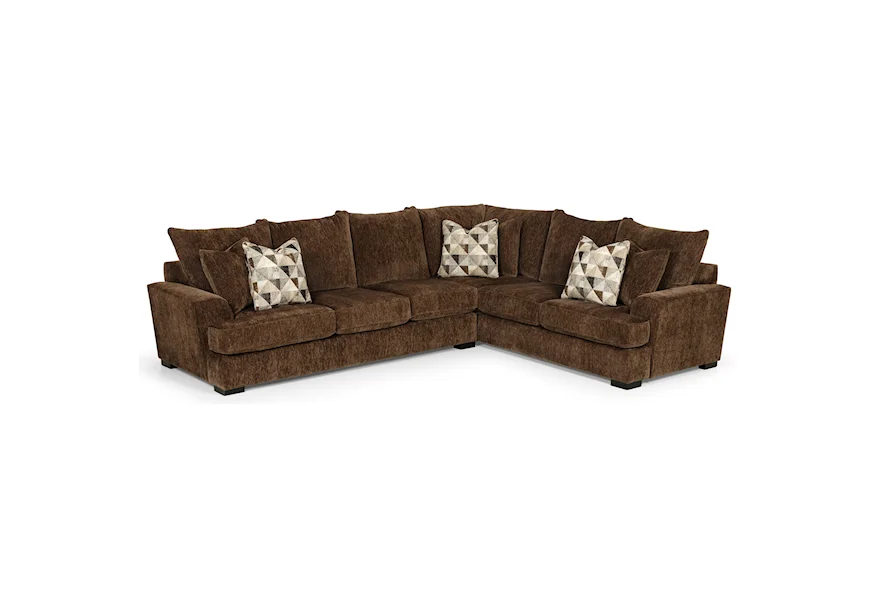 515 5-Seat Sectional Sofa w/ LAF Sofa by Stanton at Wilson's Furniture