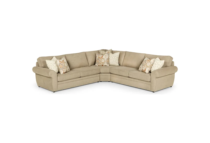 554 4-Seat Sectional Sofa by Sunset Home at Sadler's Home Furnishings