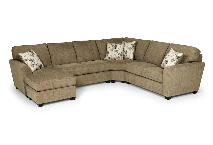 20469 3 Pc Sectional Sofa w/ RAF Chaise by Sunset Home at Sadler's Home Furnishings