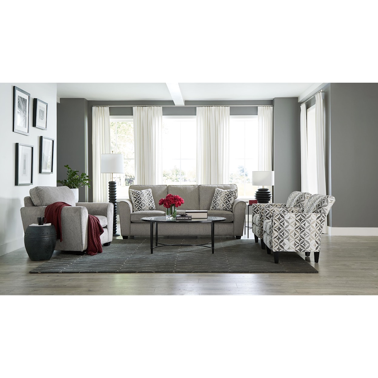 Stanton 643 Queen Gel Sleeper Sofa