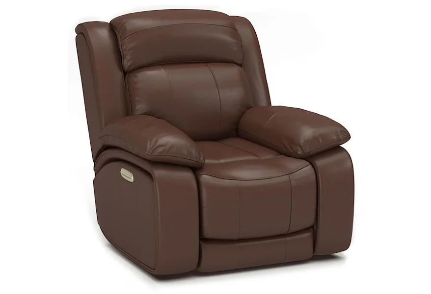 764 Power Headrest and Lumbar Recliner by Stanton at Rife's Home Furniture