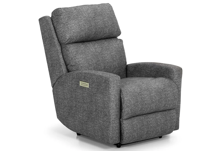 857 Power Rocker Recliner w/ Pwr Headrest by Sunset Home at Sadler's Home Furnishings
