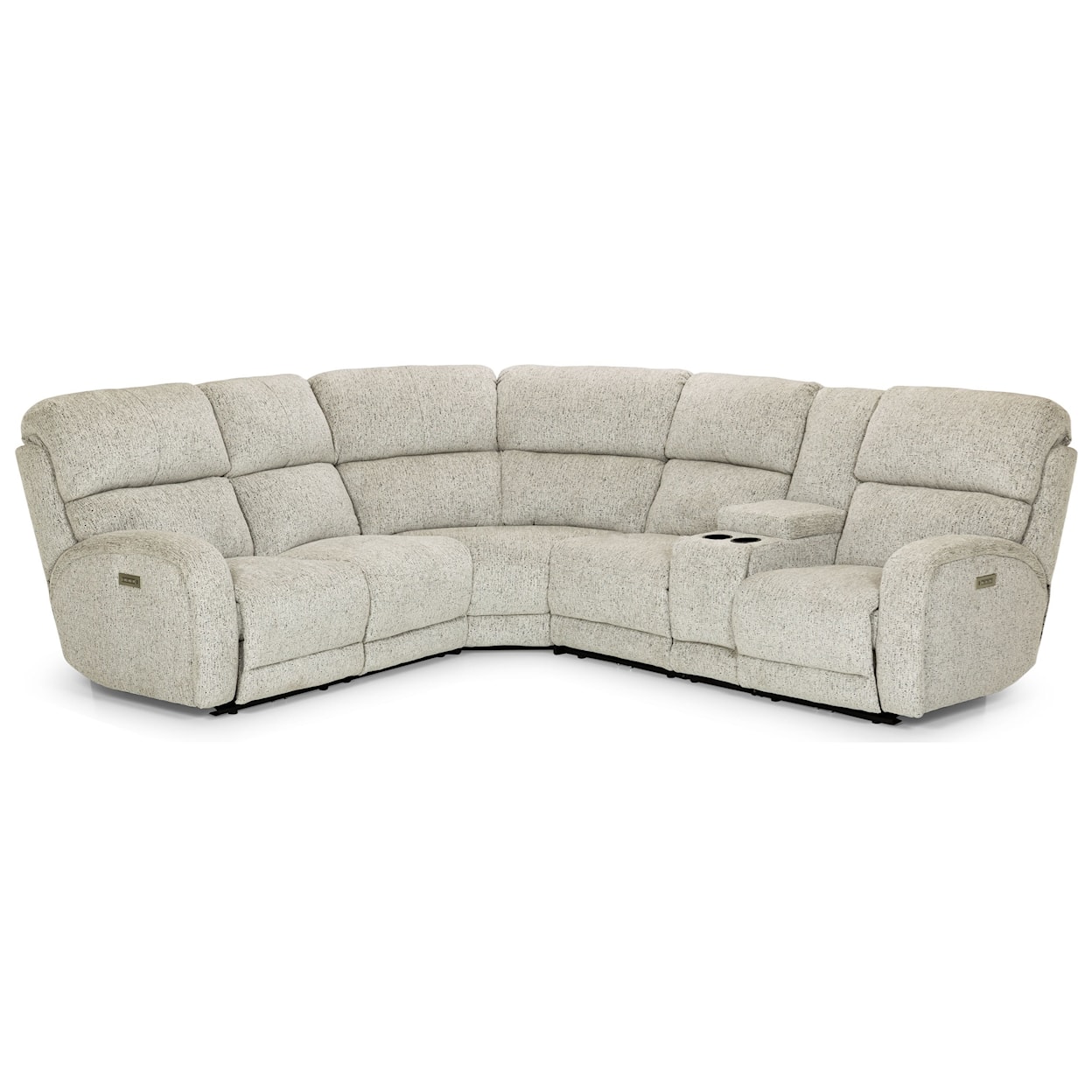 Sunset Home 858 6-Piece Reclining Sectional