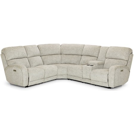 Contemporary 6-Piece Reclining Sectional