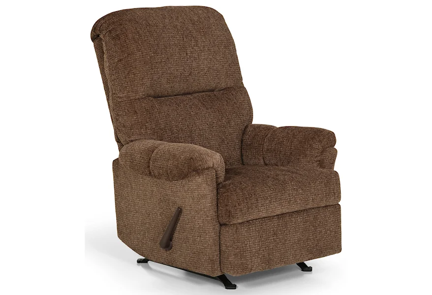 859 Swivel Gliding Reclining Chair by Sunset Home at Sadler's Home Furnishings