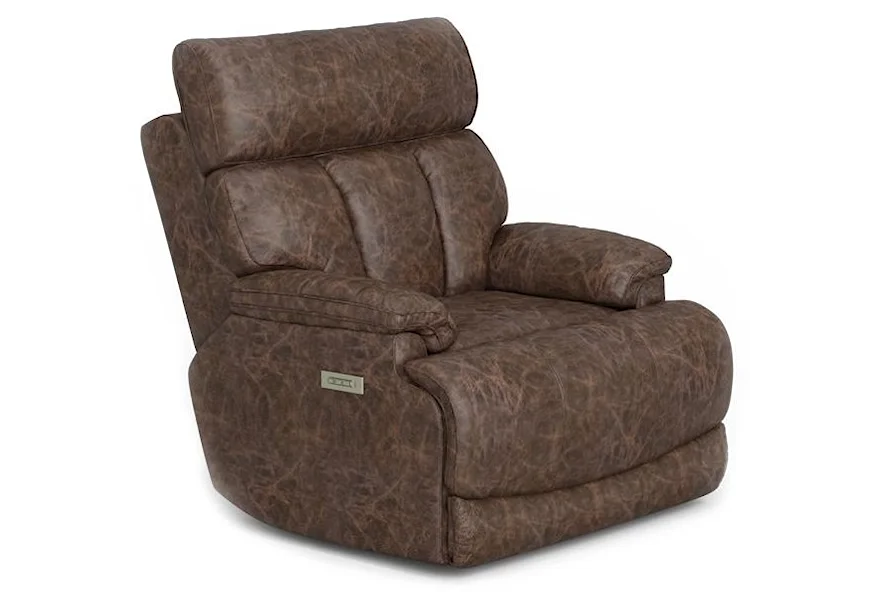 861 Power Headrest and Lumbar Recliner by Stanton at Rife's Home Furniture