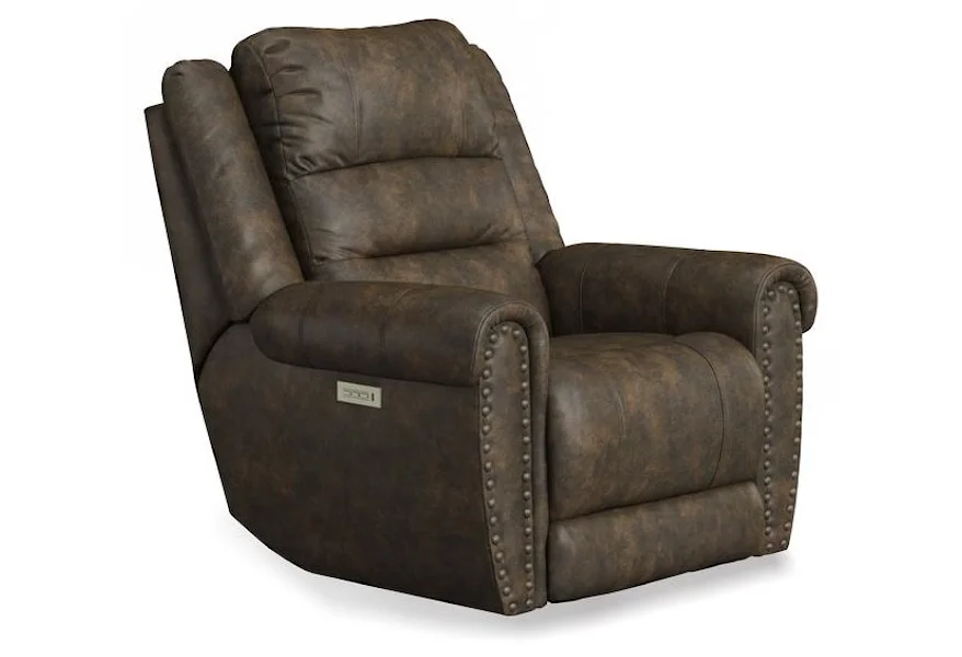 862 Power Headrest and Lumbar Recliner by Stanton at Rife's Home Furniture