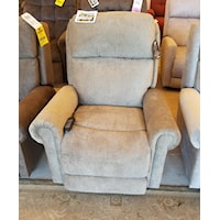 Casual Power Lift Recliner with Power Headrest and Lumbar