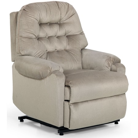 Traditional Tufted Power Lift Recliner