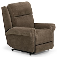 Casual Power Lift Recliner with Power Adjustable Headrest and Lumbar