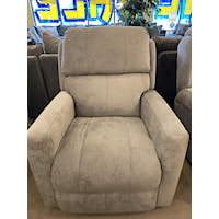 Contemporary Power Reclining Chair with Power Headrest / Lumbar and USB Port