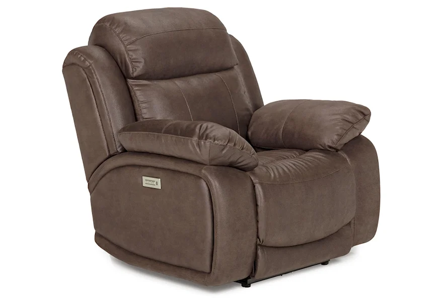 953 Power Headrest and Lumbar Recliner by Stanton at Rife's Home Furniture