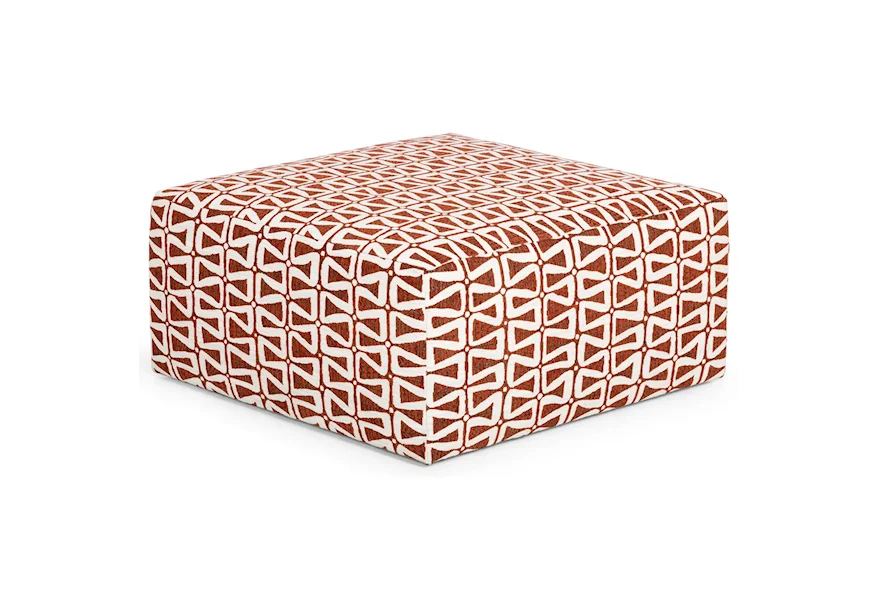 29057 Square Cocktail Ottoman by Sunset Home at Sadler's Home Furnishings