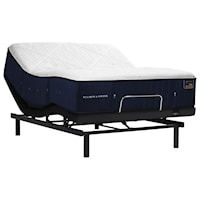 Queen 15" Luxury Firm Premium Coil on Coil Mattress and Ergomotion Inhance Power Base