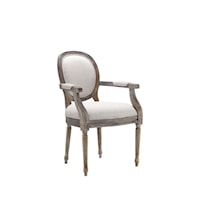 Accent Chair w/Caitlin Flax Fabric