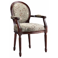 Accent Chair w/ Oval Back