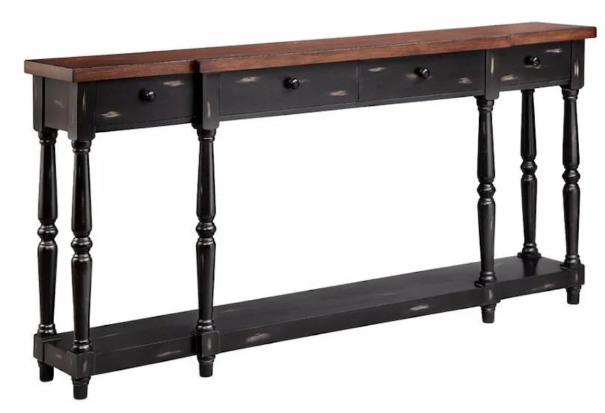 Accent Tables 4-Drawer Console Table by Stein World at Pedigo Furniture