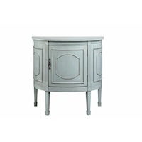 1 Door Demilune Console