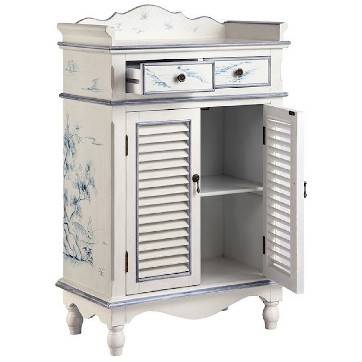 Stein World Reynolda Willow Cabinet