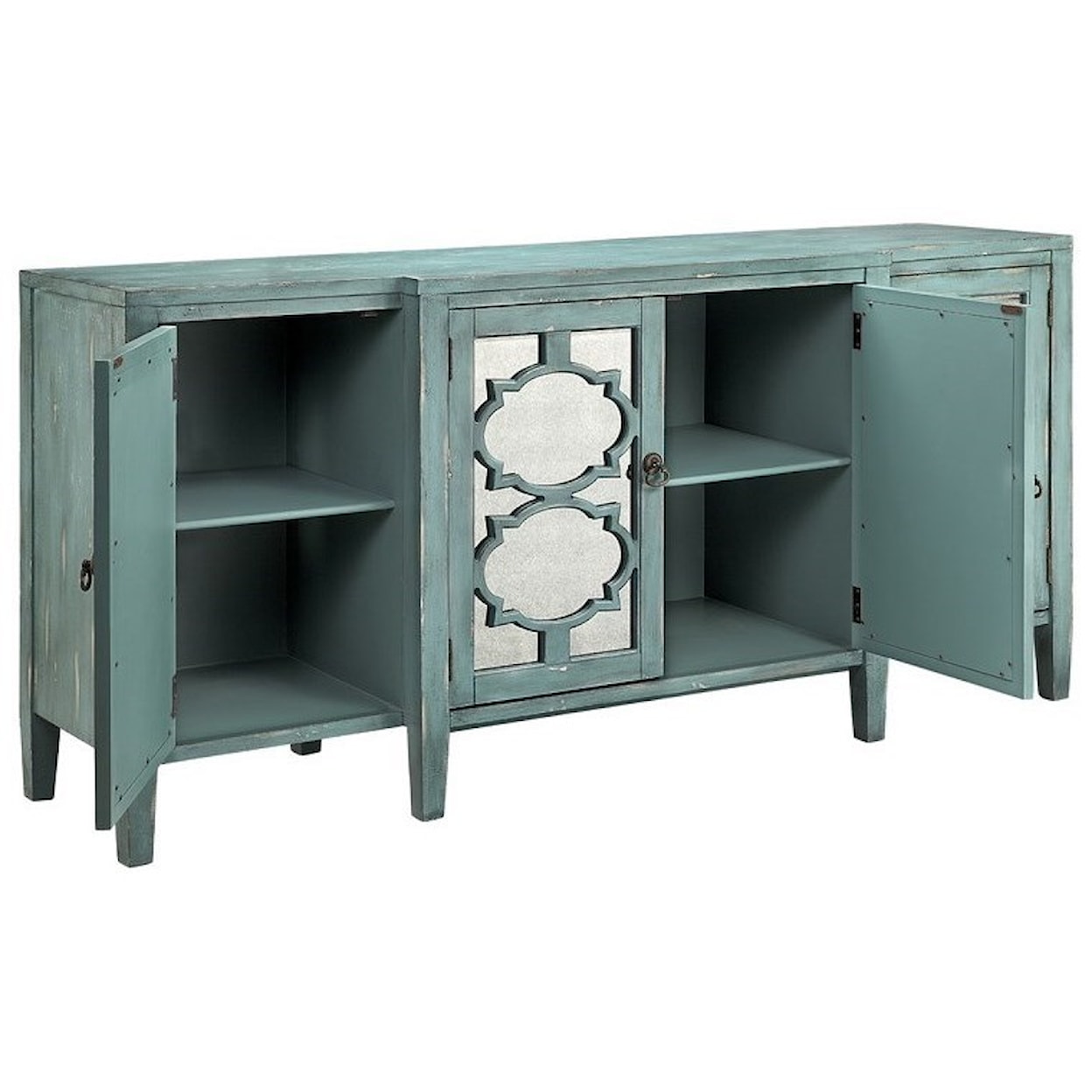 Stein World Reynolda Carrie 4-Door Cabinet