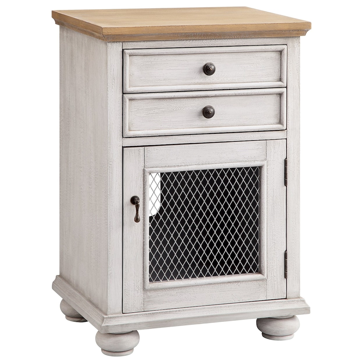 Stein World Reynolda 1-Door 2-Drawer Cabinet