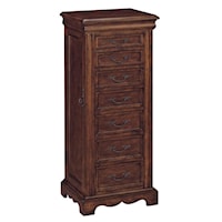 Jewelry Armoire with 7 Drawers