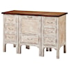 Stein World Desks Caitlyn Desk/Vanity and Stool Set