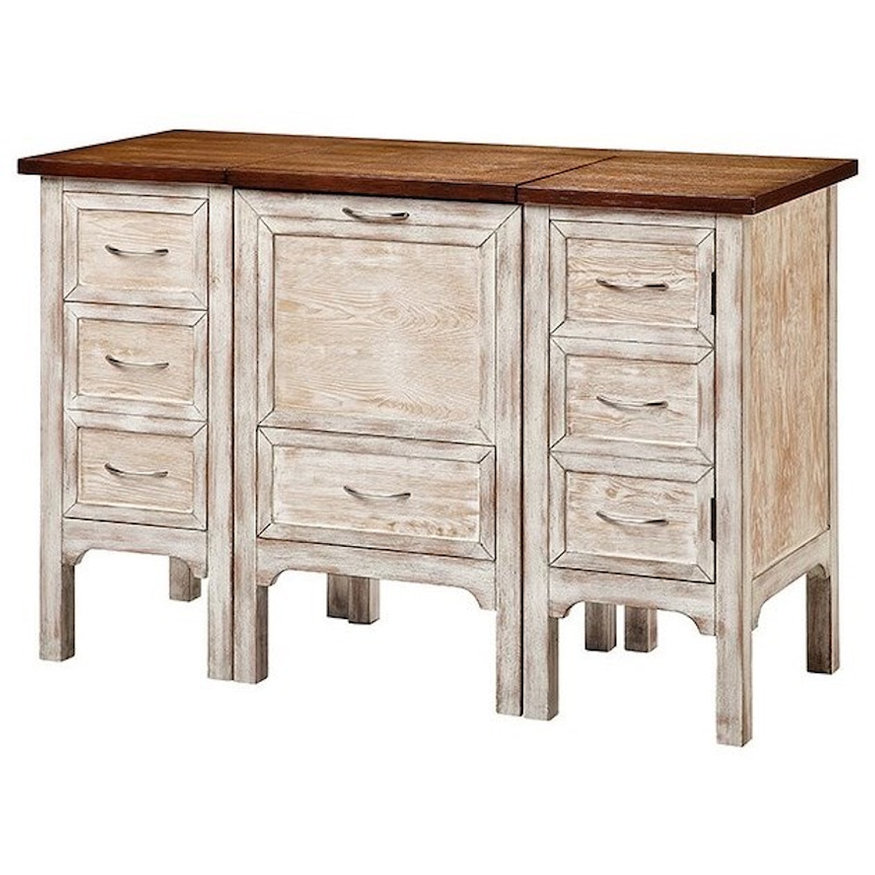 Stein World Desks Caitlyn Desk/Vanity and Stool Set