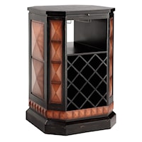 Hylander Swivel Wine Cabinet