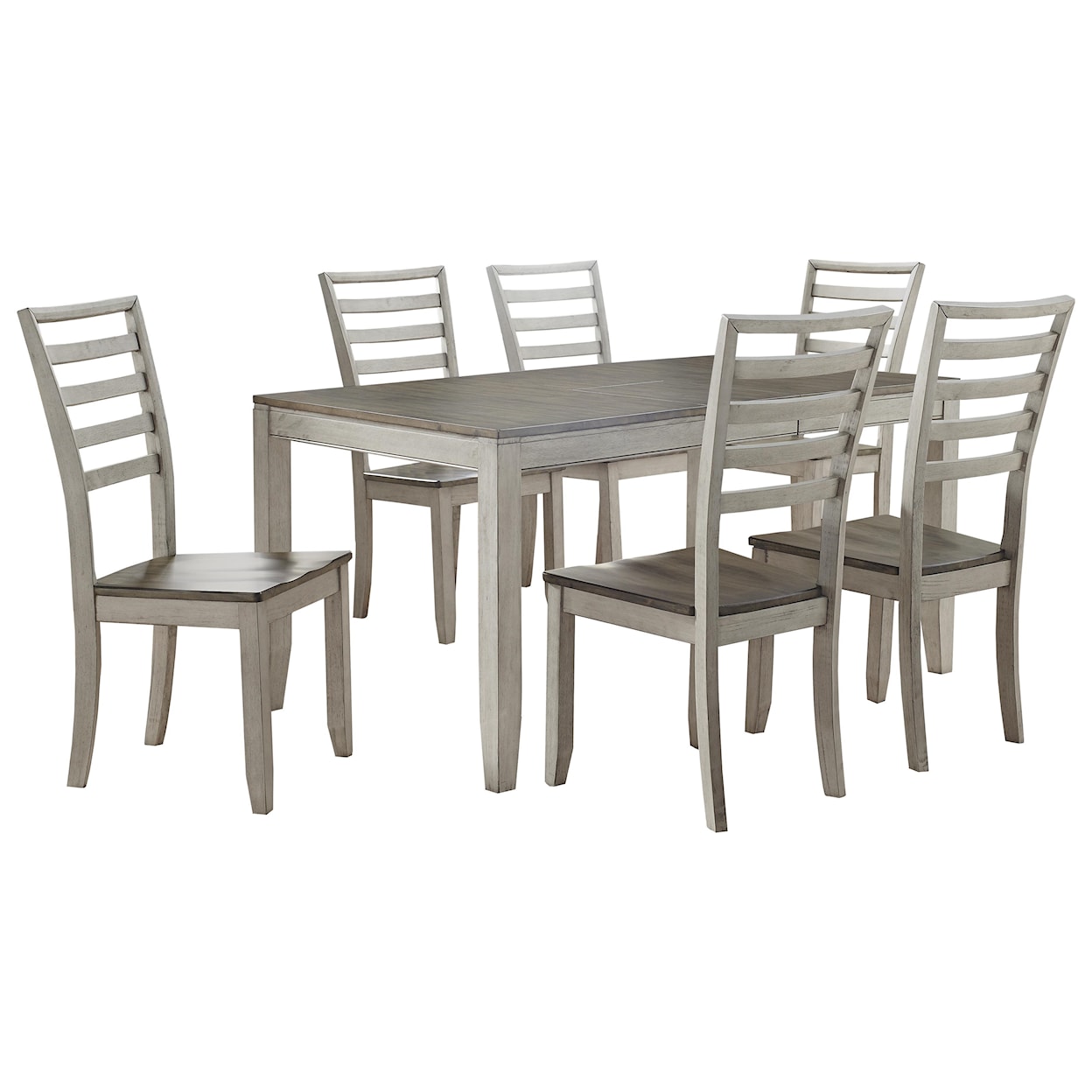 Steve Silver Abacus 7-Piece Table and Chair Set