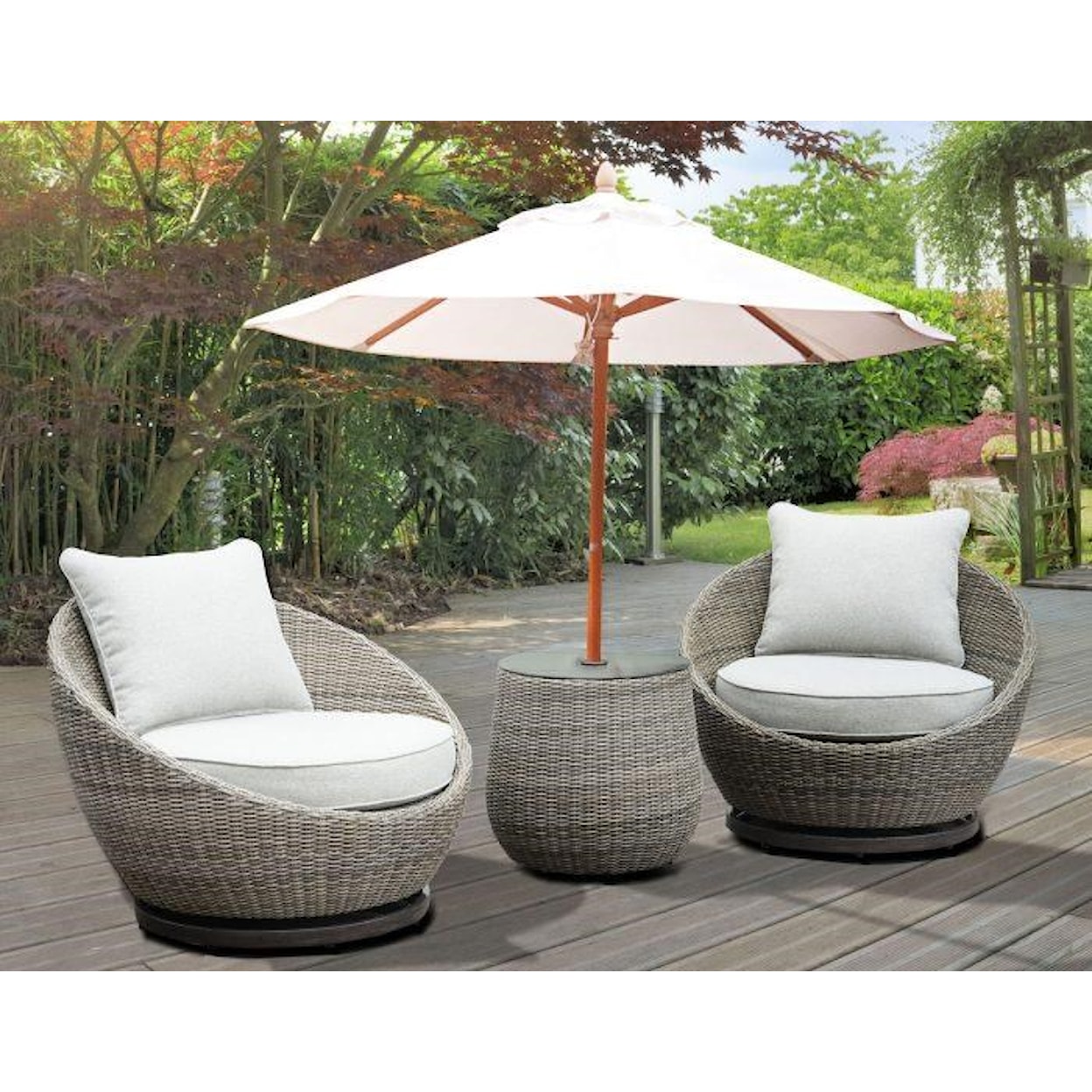 Steve Silver Adeline 3-Piece Outdoor Patio Group