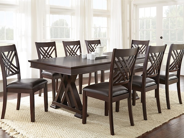 9 Piece Table & Chair Set