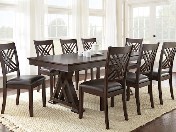 7 Piece Table and Chair Set