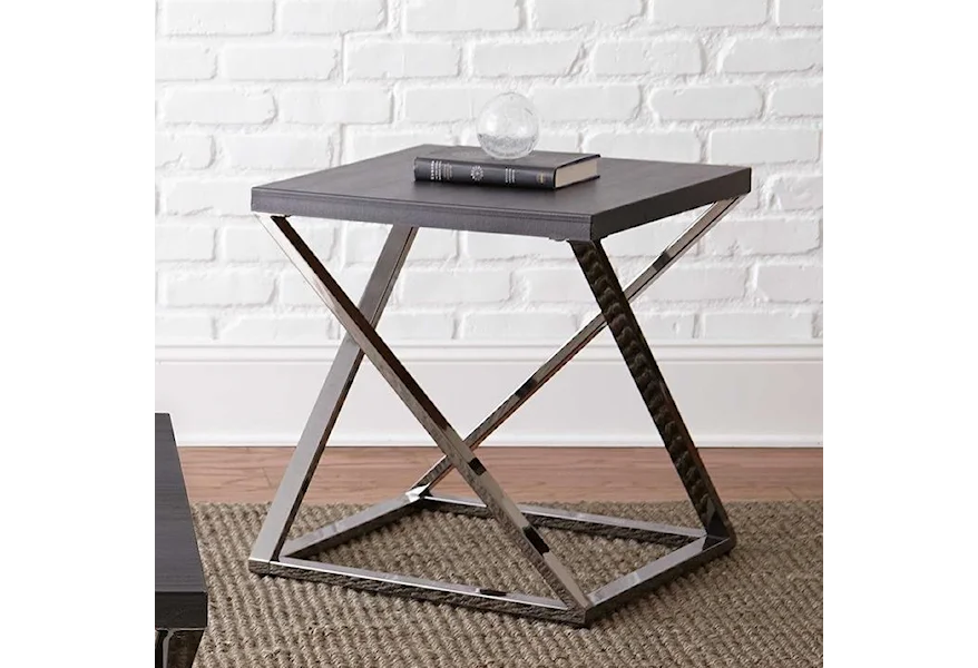 Aegean End Table by Steve Silver at Household Furniture