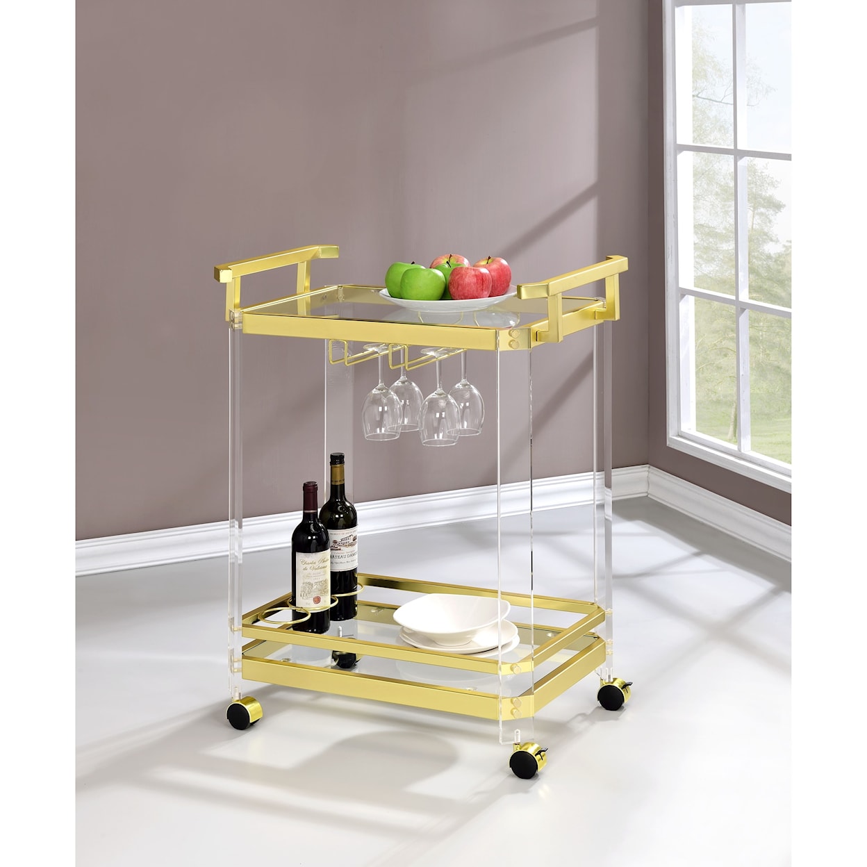 Steve Silver Aerin Server Cart